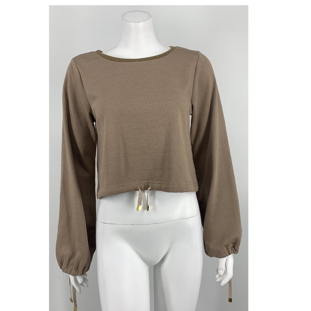 NEW Tularosa Brown Sweater Sweatshirt Small C38